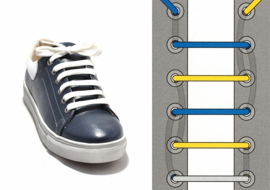 Прикольные шнуровки кроссовок: завязываем шнурки красиво